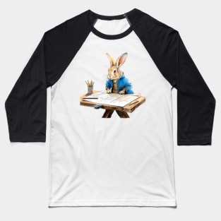 Architect Peter rabbit at drafting table Baseball T-Shirt